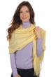 Cachemire et Soie pull femme platine jaune pastel 204 cm x 92 cm